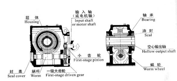 RV蝸輪蝸桿減速機(jī)